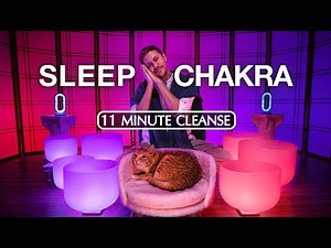 Activate Your SLEEP CHAKRA In Just **11 MINUTES**