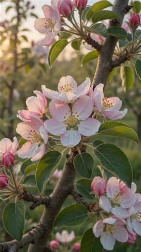 🌸 Apple Flower to Fruit Growth Time-Lapse 🍎 | Nature's Amazing Transformation #timelapse #shorts