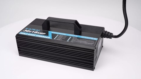 36 Volt Golf Cart Battery Charger for EZGO Yamaha Club Car Golf Carts, 18 Amp 36V Golf Cart Charger 36 Volt EZ GO Club Car Charger, Trickle Charge,5-7 Hours Full Charge,16FT Cord for Lead Acid Battery