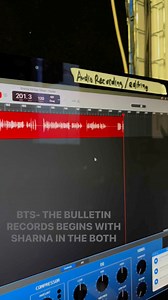 BTS - Did you know that the recording of evening South West Local News bulletin begins around now? Here is Sharna Rogers-Brigden in the booth doing some recording in preparation. | Fitzmedia Productions / South West Local News