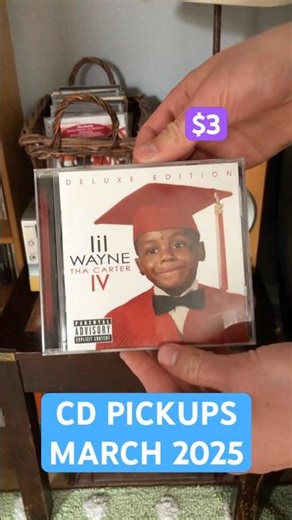 My CD pickups from March 2026!! #cds #cdcollection #thrift