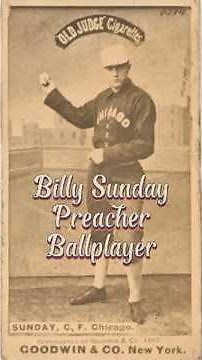 May 22: Ballplayin’ Billy Sunday started preaching right when the ice cream sundae was invented #mlb