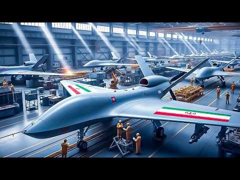 Inside Iran’s Secret Shahed-136 Drone Factory | Full Production Process #TheFactoryNarrative #shahed
