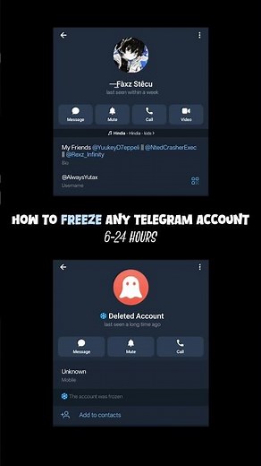 TELEGRAM ACCOUNT FREEZE METHOD | TELEGRAM BAN | TELEGRAM FREEZE BOT