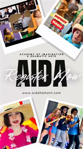 🎭✨ BIG IMAGINATIONS START HERE! ✨🎭 Registration is NOW OPEN at AiDa | Academy of Imagination & Dramatic Arts — and we can’t wait to create with you! 🌟 Spring Classes 🎭 Kids Drama – Tuesdays & Saturdays 🎤 Teens & Adults – Wednesdays • Acting • IMPROV • PowerSpeak (confidence communication!) 🌸 Plan Ahead & Save Your Spot! ✔️ March Break Camp – creativity, confidence & FUN 🏆 Award-Winning Summer Camp – drama • improv • art • nature 🌟 Youth Initiative Mentor Leaders Applications are OPEN NOW