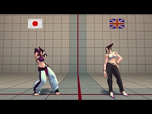 Juri Taunts ~ Ultra Street Fighter IV