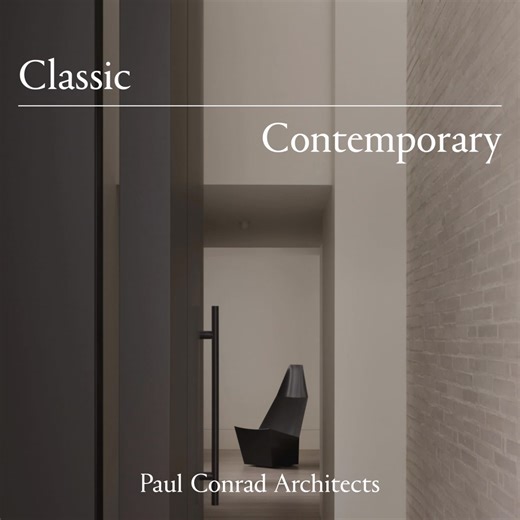 M Residence reinterprets a 1936 original home with a refined contemporary addition, creating harmony between classic form and modern vision. | Paul Conrad Architects