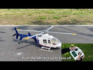 How to fly a Bell-407 470 RC Helicopter Tutorial | Stirlingkit