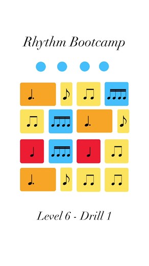 Sneak peek 👀 Rhythm Bootcamp Level 6 – Drill 1 Level 6 starts Monday 📍 Patreon only Train your rhythm. Level up. 🧠🥁 Link in bio. #RhythmChallenge #RhythmBootcamp #MusicTheory #SightReading #MusiciansOfTikTok