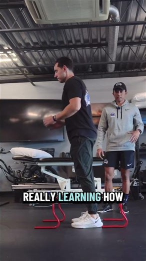 ACL Reconstruction Surgery Rehab: hurdle jump with stick