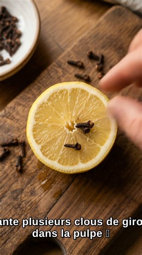 Why put cloves in a lemon? The result will surprise you! 🍋😱
