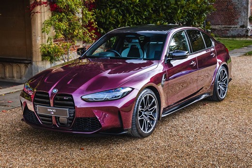 BMW M3 Gets Wild with the Wildberry Metallic Color