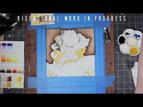 ‪@Warframe‬ Community Art Pack IV | Behind the Scenes of ‪@Disfusional‬ Lavos Glyph! | Vallis Undermind