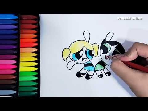 Secrets to Drawing the Dynamic Powerpuff Girls