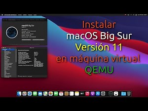 Install MacOS 11 Big Sur on a QEMU virtual machine