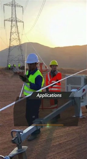 ⚡ 80kN Hydraulic Tensioner: The Power Line Stringing Secret You Need!