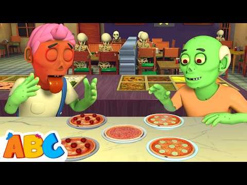 Zombies At The Pizza Parlour 🍕 | Spooky Songs For Kids By All Babies Channel