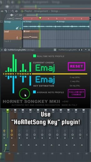 Detect the Chord and Key! 🎹 with "HoRNet SongKey"