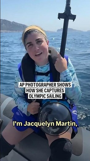 AP photographer shows how she captures Olympic sailing