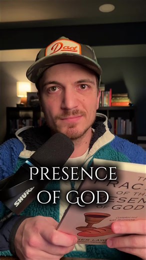 Beautiful quote on being in the presence of God by Brother Lawrence #christiantiktok #christianbooktok #booktok #christianity #devotional