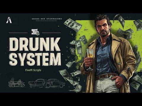 FiveM Drunk Script | Realistic Alcohol Effects & Breathalyzer System for ESX/QBCore/Standalone