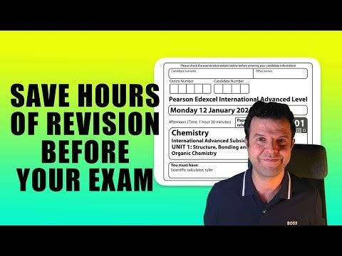 The most important IAL Chemistry Unit 1 Questions Solved Live for 2026 exams