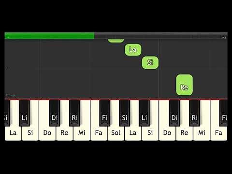 María tenía un pequeño corderito/ Fray Santiago | Tutorial para piano by Profe Roberto