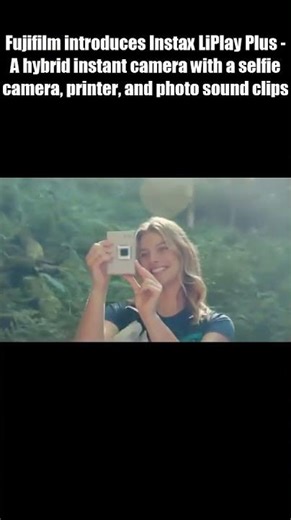 Fujifilm Instax LiPlay Plus — The Hybrid Instant Camera That Lets You Record Sound in Photos!