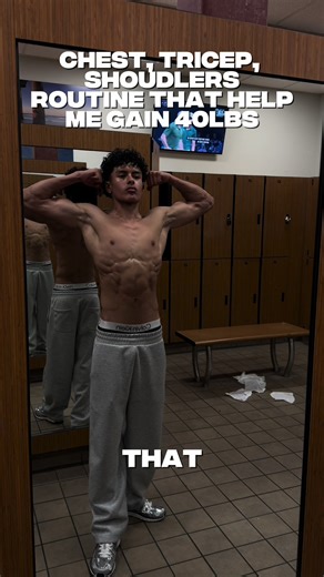 Chest, Triceps, and Shoulders Workout Routine