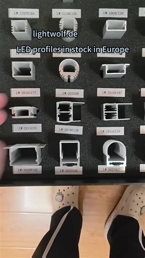 Whether for home lighting, commercial display or outdoor landscaping, our aluminum channel profiles can meet all your diverse needs. #LED#ledlight#ledlamp#LEDlightstrip#modernlighting#smartlighting#lightwolf#homedecor#ledprofile#decoration#homedecoration#Aluminum channel profile for LED strips #Aluminum channel profile