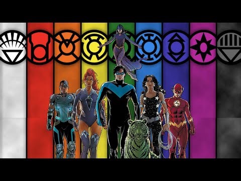 What Would The TEEN TITANS Look Like as Lanterns?