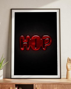 Hiphop Wall Art Printable – Modern Typography Poster – Urban Music Quote Art - Etsy