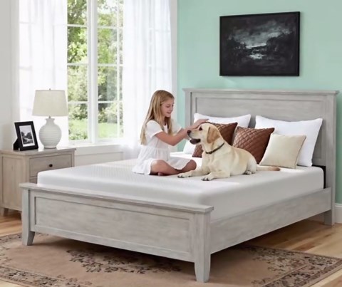 leovanni 6 Inch Twin Size Cooling Gel Memory Foam Mattress for Cool Sleep Medium Firm Mattress in a Box Motion Isolation Back Support Mattresses