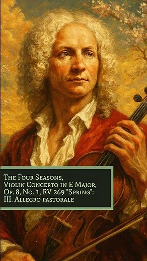 Vivaldi’s Spring 🌸 | The Four Seasons – Allegro Pastorale (Epic Classical) #ClassicalMusic #Shorts
