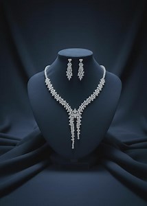 Bridal Crystal Necklace Set | Elegant Wedding Jewelry Set - Etsy Canada