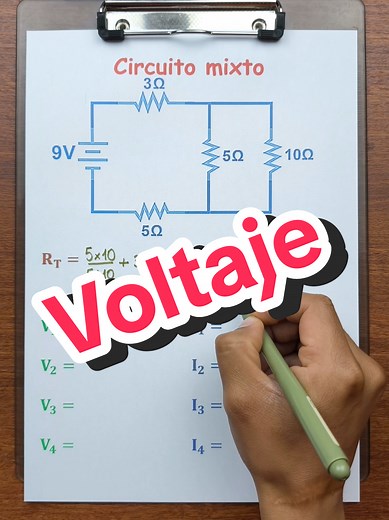 Circuito Mixto: Análisis de Resistencia y Voltaje