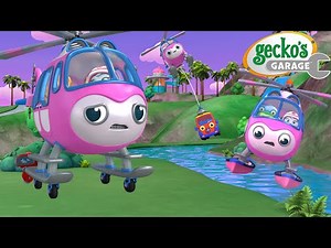 Helena the Rescue Helicopter 🚁 | NEW SONG | Gecko's Garage 🚚 | Kids Songs | Toddler Fun Learning