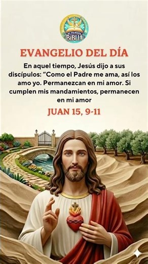 Today's Gospel: Thursday, May 7 [ John 15:9-11 ]