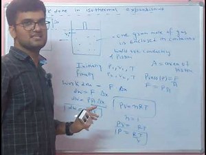 Work done in isothermal expansion part 9