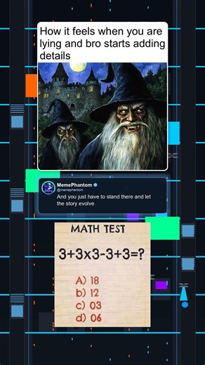 When bro starts adding lore to your lie #shorts #funny #memes