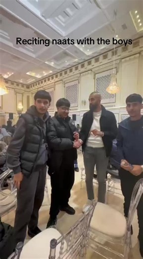 Reciting Naats for Charity Events