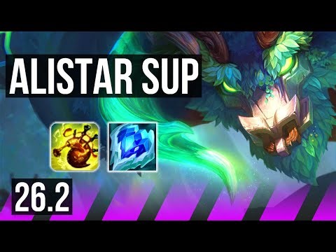 ALISTAR & Tristana vs PYKE & Corki (SUP) | KR Grandmaster | 26.2