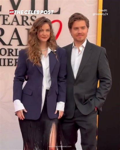 Dylan Sprouse and Barbara Palvin made a glamorous appearance at the New York City premiere