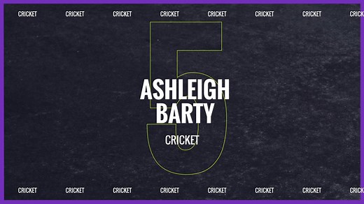 The perfect swing, no matter the sport 🏏🎾 Ash Barty's return from cricket checks in at No. 5 on our Top comebacks of the decade. | WTA
