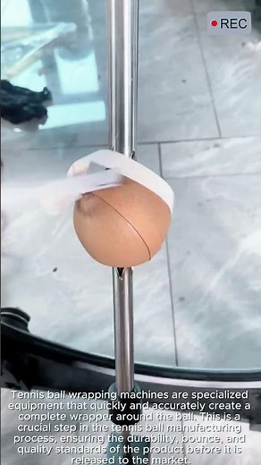 Tennis Ball Wrapping Machine | Fast & Precise #video #viral #creative #technology #machine