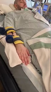 Prince Al-Waleed bin Khalid bin Talal, known as the "Sleeping Prince", who went into a coma 15 years ago due to a traffic accident, and appears in the video as he moves his fingers and his hand, in what appears to be some sort of response