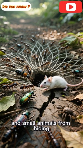 Nothing Escapes This Ant Swarm! #viral #trending #insects #ants #education #funfacts #facts