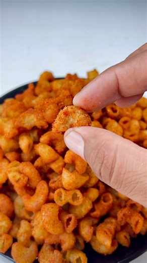Crispy Kurkure Pasta Namkeen | 5 Minute Crunchy Snack Recipe | Easy Tea Time Snack