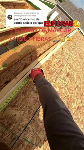 4.5K views · 70 reactions | COMO MARCAR LAYOUT EN UNA PARED FIBRAS #elfibrasframing #tips #carpentry #framing #aprendizaje #madera #techocortado | El Fibras Framing | Facebook