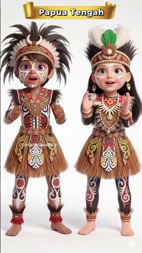 🇮🇩 Baju Daerah Indonesia 38 Provinsi 😍🇮🇩 Part 4 #shorts